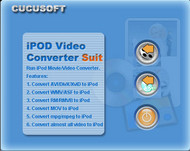 01 Cucusoft iPod Video Converter + DVD screenshot